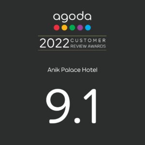 Anik Palace Hotel Customer Review Award by Agoda and Booking.com